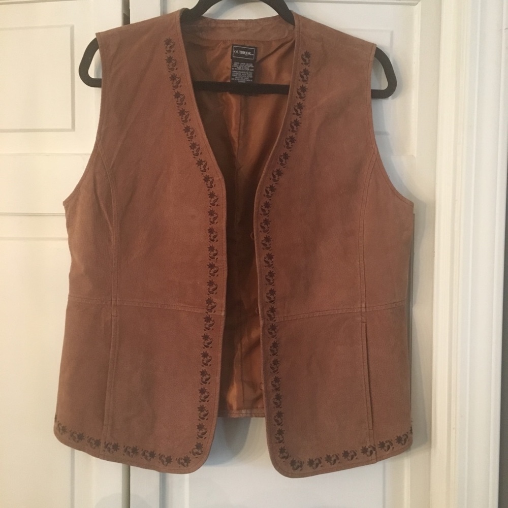 OUTBROOK  Leather Vest